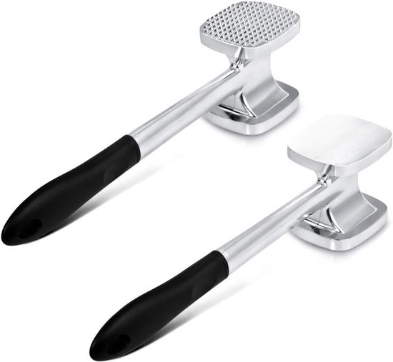 Fleischklopfer Groß Und Doppelseitig 28 Cm Antihaftbeschichtet