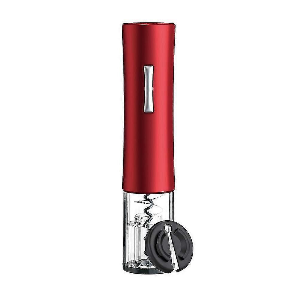 Ouvre-bouteille Électrique, Tire-bouchon Électrique Automatique Rechargeable (acier Inoxydable) Rouge