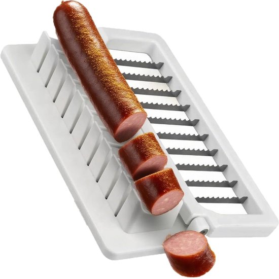 Niedliches Wurstschneidewerkzeug Für Hotdogs, Sicher, Leicht Zu Reinigen, Zum Schneiden Von Bananen, Hotdogs, Würstchen Und Schinken