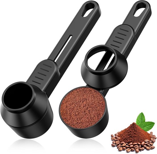 Kaffeelöffel 2 In 1 Messlöffel 2 Stück Kaffeemesslöffel 15 G Auslaufsicherer Kaffeelöffel Für Kaffee Und Küche Zum Kaffeebrühen, Backen Und Dosie