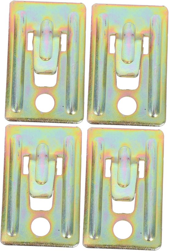 Wandhalterung Für Warmwasserbereiter – 4 Stück, Goldfarbenes Stahlblech