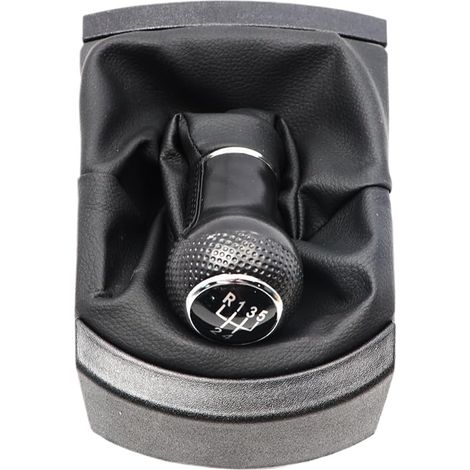 Schwarzer 5-gang-schaltknauf, Kompatibel Mit Seat Ibiza 2002-2010 6l