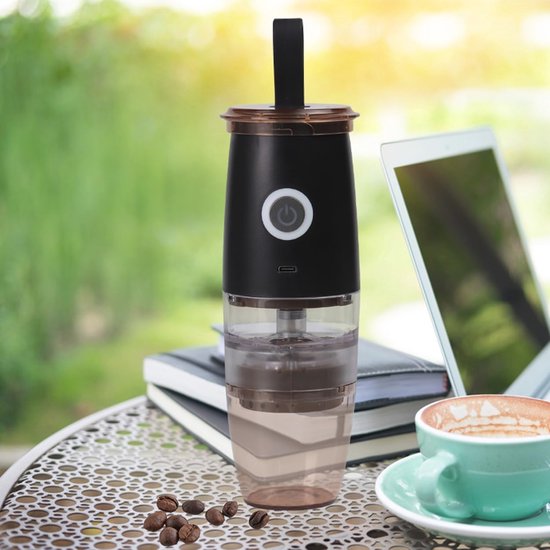 Tragbare Elektrische Kaffeemühle Mit Wiederaufladbarem Usb-anschluss Und 5 Mahlgradeinstellungen Für Perfekten Mahlgrad