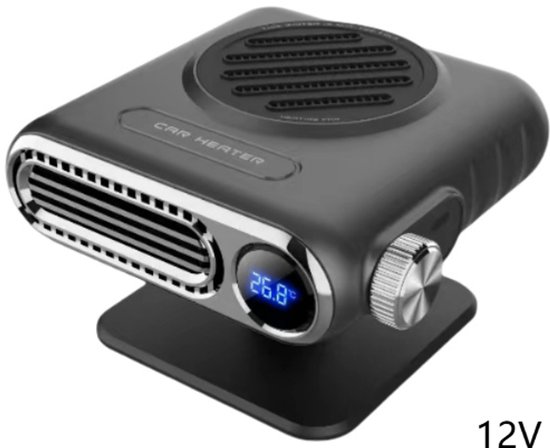 Verbesserte Tragbare 12v 24v-fahrzeugheizung Mit 150w Leistung Digitalanzeige Schnellem Aufheizen Und Entfeuchten Geeignet Für Windschutzscheibe