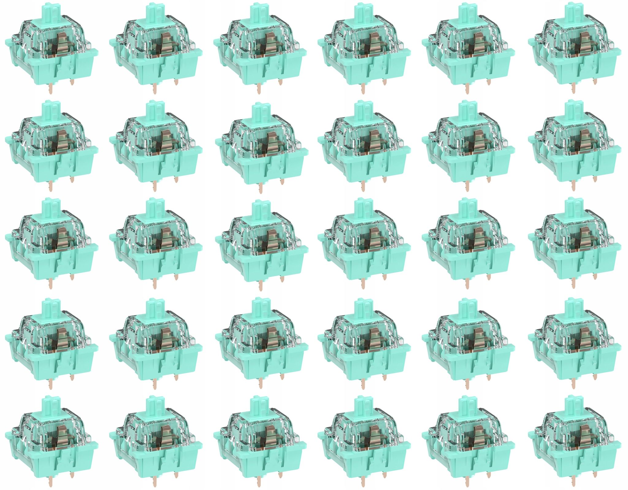 Rk Sky Cyan Schalter, 30 Stück, Für Mechanische Tastaturen