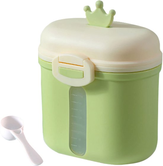 Rewytaz Babymilchpulver-portionierer – Tragbar Und Hygienisch – Schalengrün