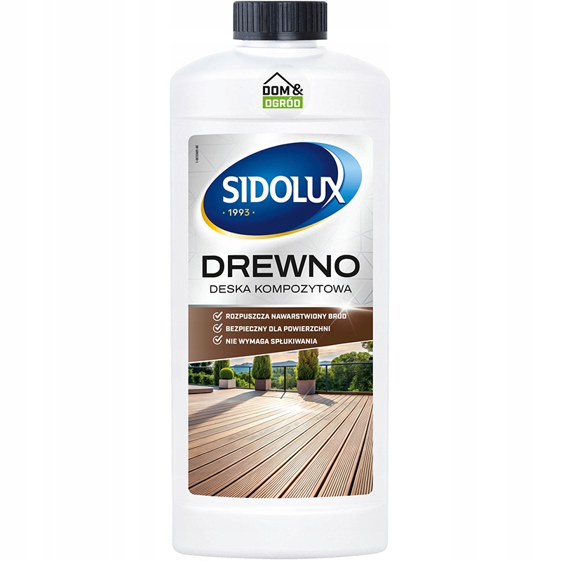 Sidolux Reinigungsflüssigkeit Für Holz Und Verbundplatten 1l