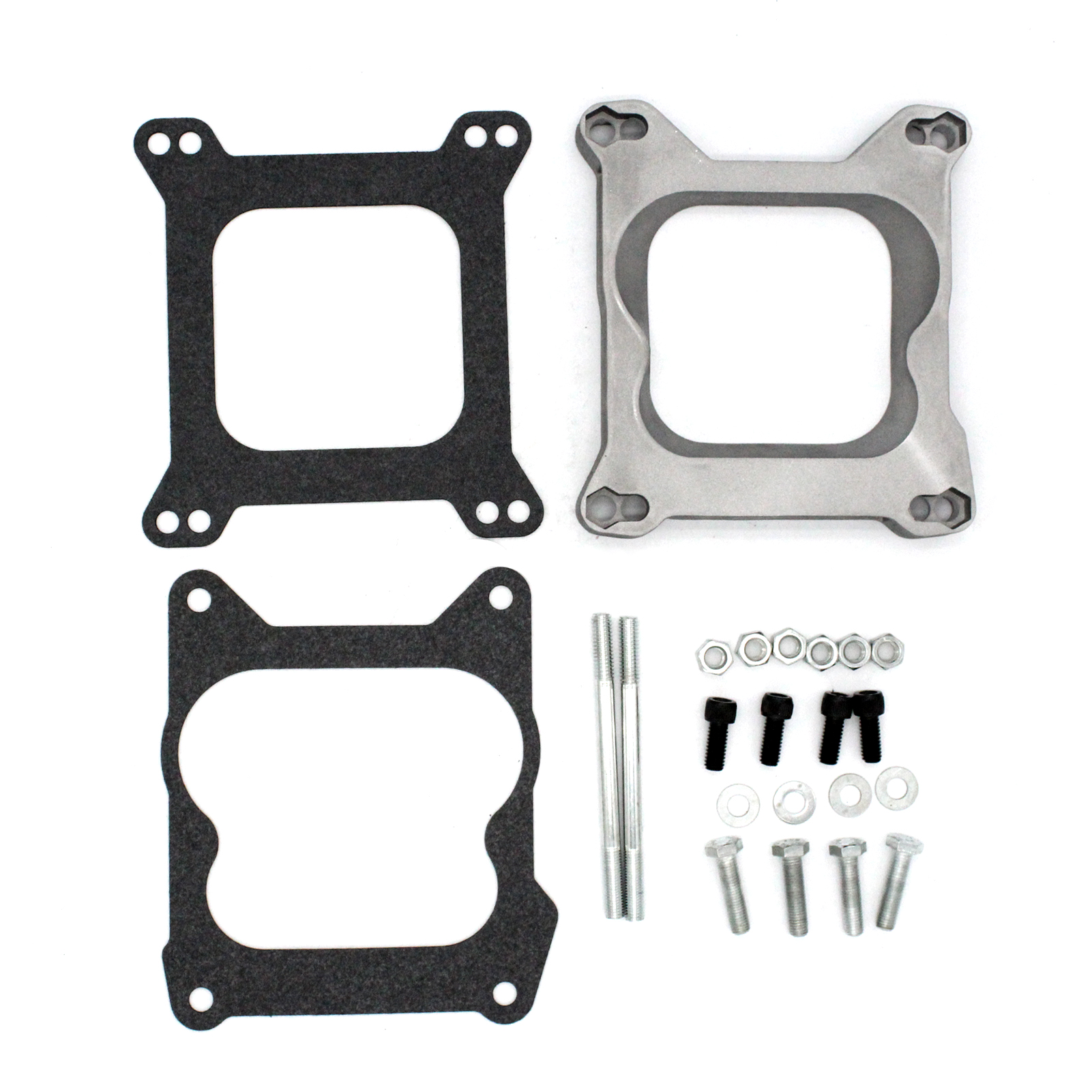 Edelbrock Holley Zu Quadrajet Q-jet Vergaseradapter Mit Gespreizter Und Quadratischer Bohrung