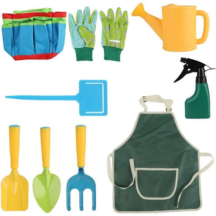 Kinder-gartenwerkzeugset – Kindergärtnern – 9-teilig – Grün – Unisex – Ab 3 Jahren