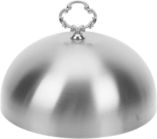 Lebensmittelschutzabdeckung Aus Edelstahl, Steakdeckel, Ölschutzabdeckung, Küchenbedarf, 26 Cm