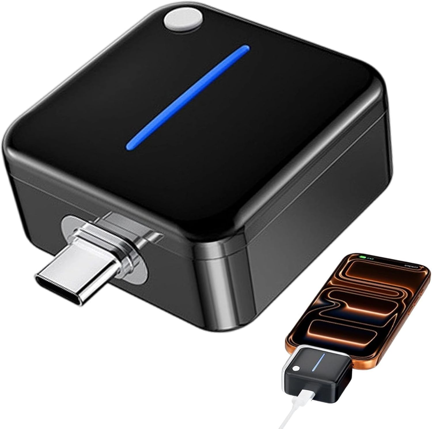 140-w-universal-usb-c-ladegerät Mit Automatischer Abschalt- Und Trennfunktion Intelligentes Display-ladegerät Für Auto, Pc, Laptop, Handy, Tablet, Camping Und Reisen