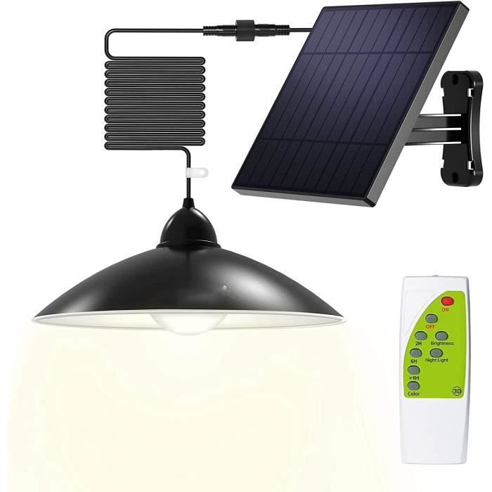 Solarlampe - Zgeer - Gartenhängeleuchte - Solarbetrieben - Integrierte Led - Fernbedienung