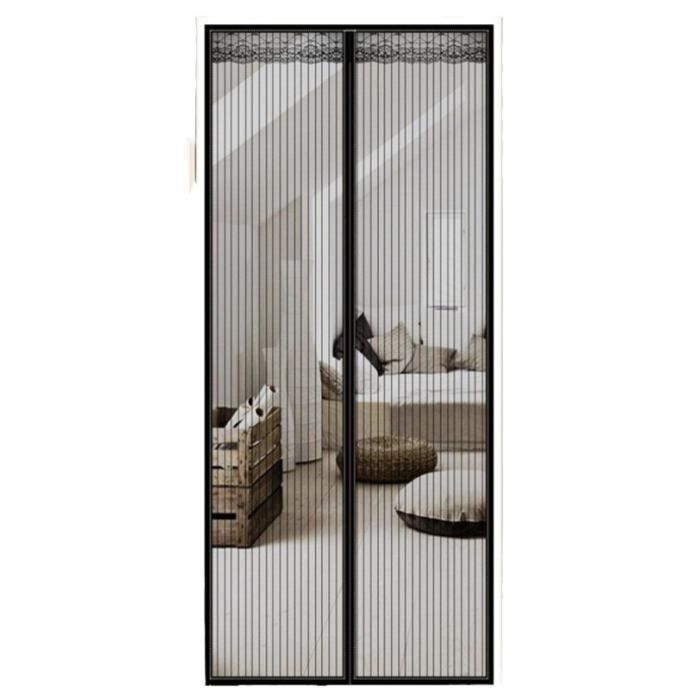 Magnetisches Moskitonetz Für Türen Und Fenster, Insektenschutz-leinwandvorhänge, Geeignet Für Balkone (90 X 210 Cm)