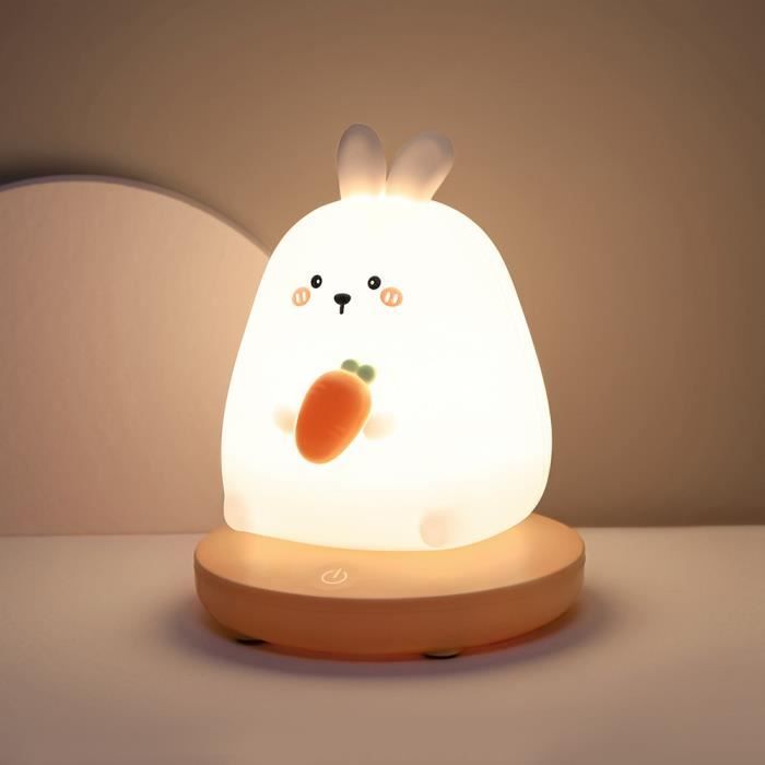 Dekorative Lampe – Zgeer – Der Hase – Silikon – Usb-aufladbar – Integrierte Led