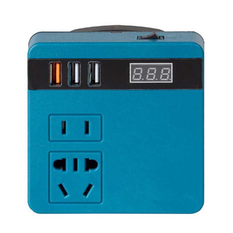 120w Lithium-batterie-konverter, Multifunktional, 21v Bis 220v Ac, Doppelmotor, Intelligenter Mehrfachschutz Und Spannungsanzeige.