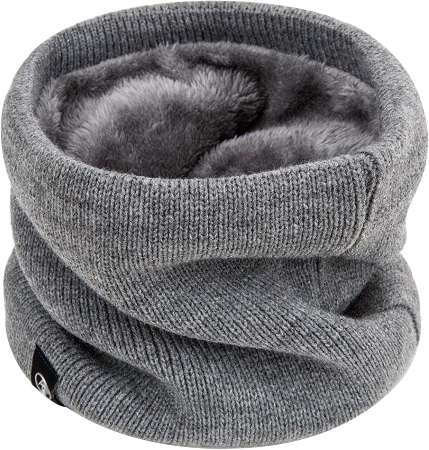Strick-fleece-schlauchschal Für Herren – Elastischer Schlauchschal – Dicker Schal – Winter-schlauchschal Für Damen Und Herren – Zum Radfahren, Skifahren Und Für Andere Outdoor-sportarten Bei Kaltem We