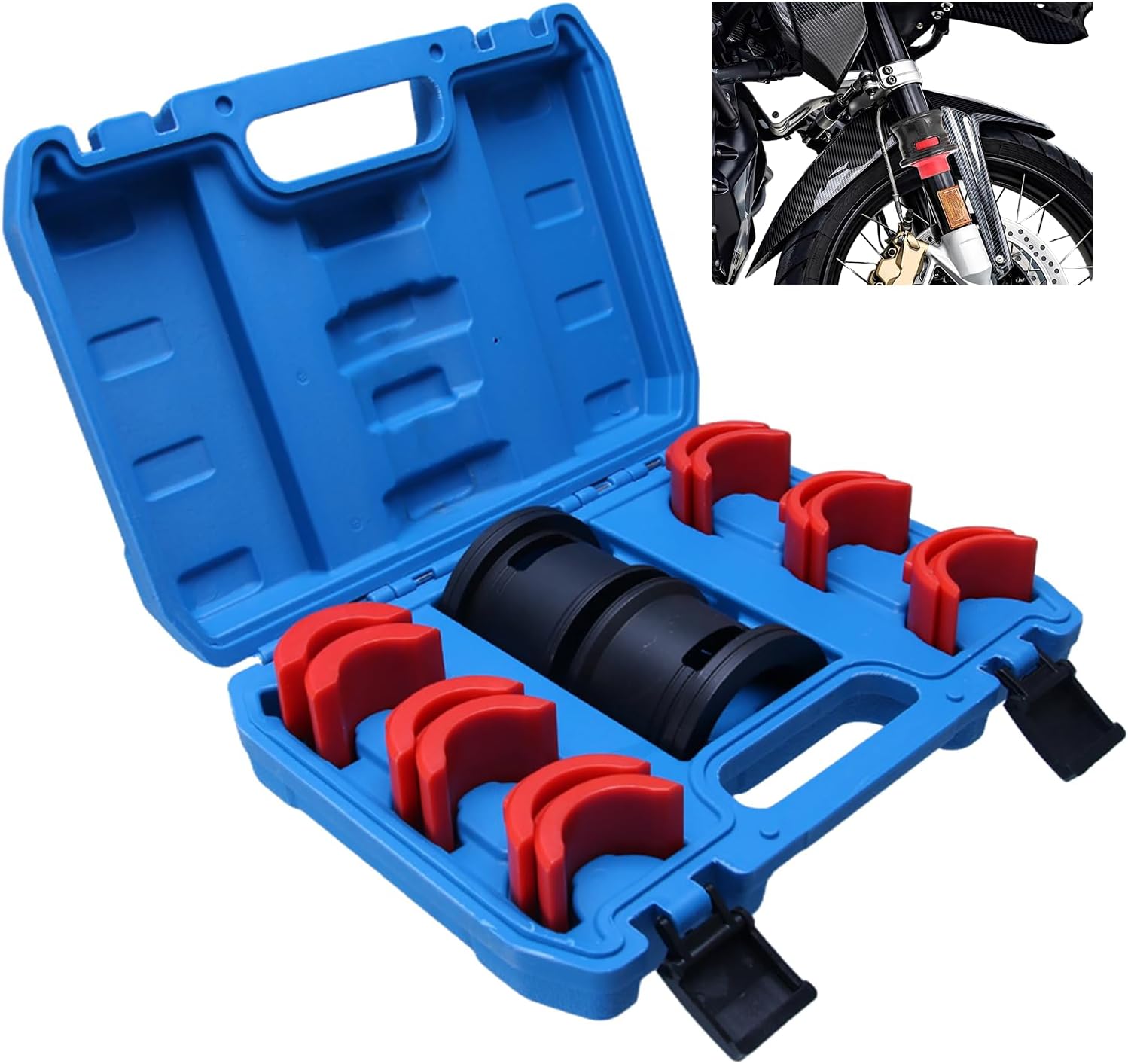 Fork Seal Driver, Motorcycle Fork Tool Fork Seal Ring Driver, 35 Mm, 36 Mm, 40 Mm, 41 Mm, 42 Mm, 43 Mm, 45 Mm, 46 Mm, 47 Mm, 48 Mm, 49 Mm, 50 Mm