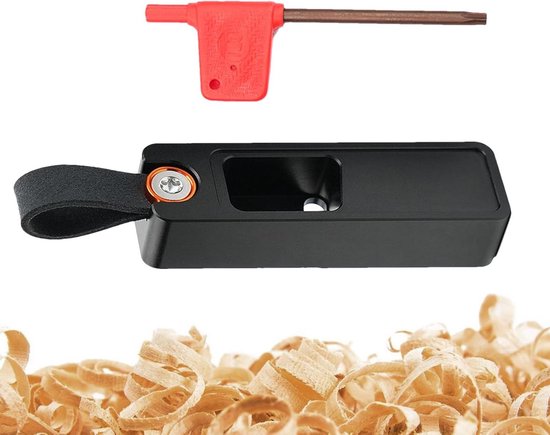 Eckhobel Für Holzbearbeitung – Mini-kantenschneider – Möbelreparatur – Aluminiumlegierung – 10 X 2,9 X 2 Cm – Silber