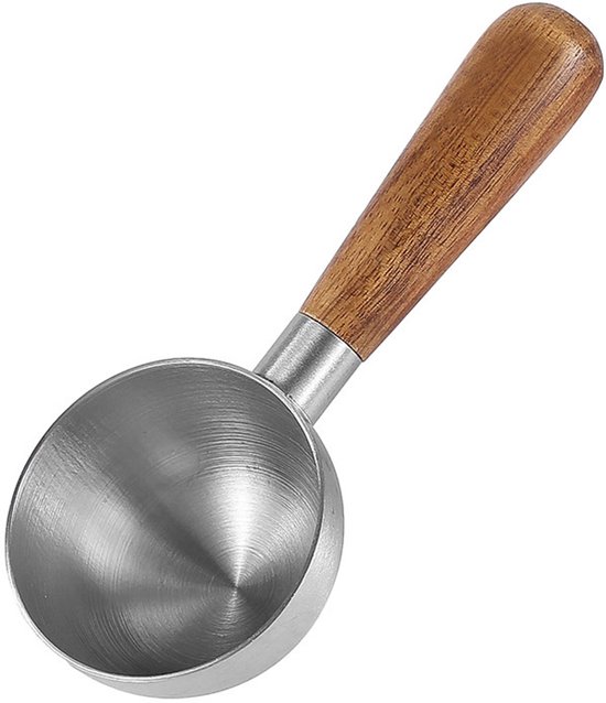 Handgefertigte Holzgriffe Messlöffel Aus Edelstahl 304 Präzisions Röstlöffel Löffel Für Kaffeepulver Dressing Messlöffel Für Kaffeebohnen Küchenm