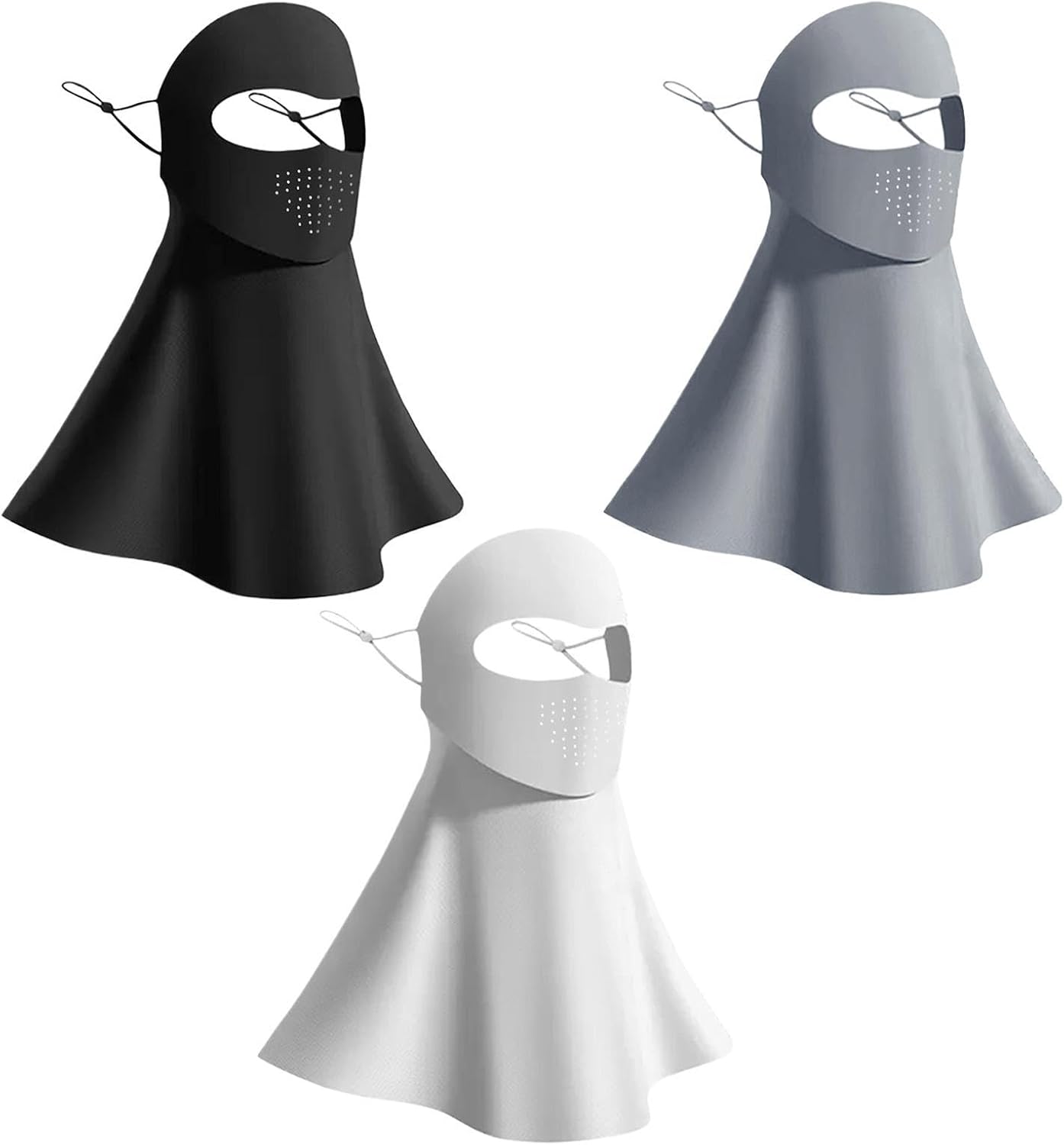 Atmungsaktive Gesichtsmaske Mit Uv-schutz 200+ Und Trinköffnung Erfrischender Sonnenschutz Für Wandern, Angeln, Golf, Radfahren, Strand Und Sommer