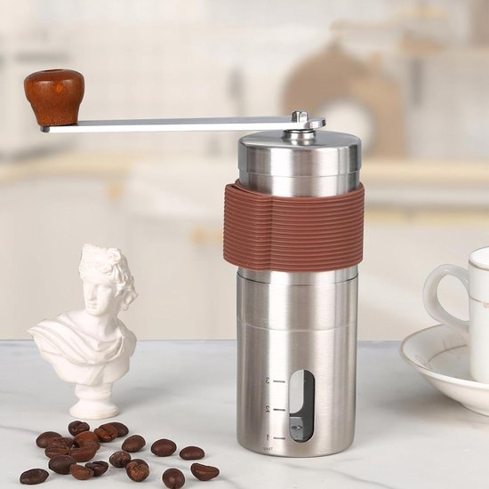 Handkaffeemühle, Tragbare Kaffeemühle – Keramikmahlwerk Für Espresso Und French Press