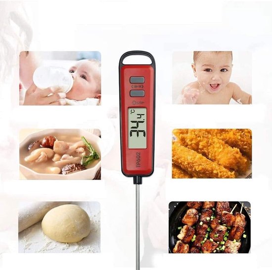 Digitales Fleischthermometer Für Küche, Haushalt, Grill Usw. (farbe: Schwarz)