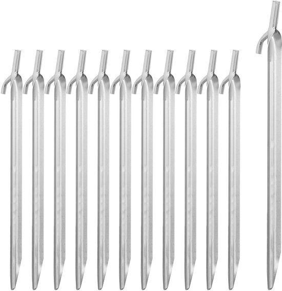 Heringe 12er Set Stahl 30 Cm Lang