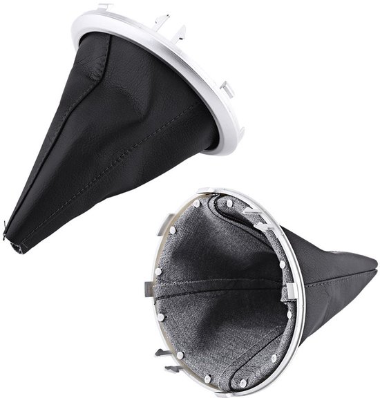 Dailygoods Schaltknauf Aus Hochwertigem Pu Leder Schaltknauf Universal Schaltknauf Passend Für Suzuki Swift Sx4 (2005 2010) Perfekter Ersatz