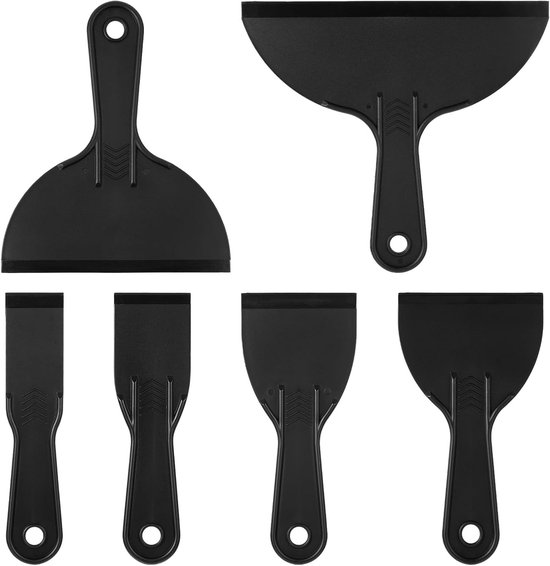 Set Mit 6 Wiederverwendbaren Kunststoffspateln In Verschiedenen Größen Für 3d Drucker, Harzentfernung Und Patch Verpackung