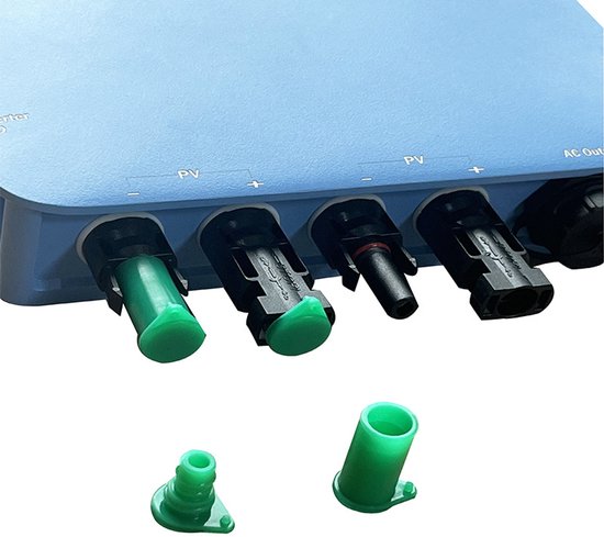 Staubschutzkappen Für Pv Steckverbinder (5 Paare) Staubschutzstopfen Für Mc4 Pv Steckverbinder Wasserdichte Verschlussstopfen Und Staubschutzkapp