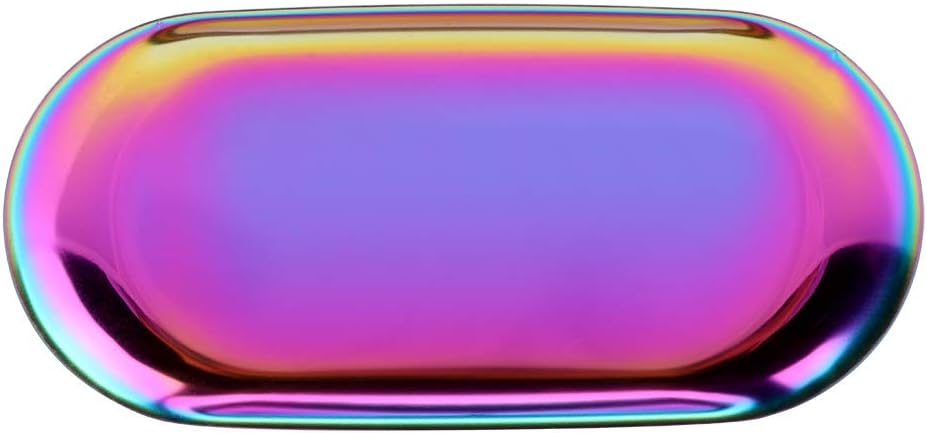 Aufbewahrungsschale Aus Edelstahl, Hochglanzpoliertes Messing, Kosmetik- Und Schmuckorganizer Mit Schlichtem Design Für Badezimmer Und Schminktisch (kleiner Durchmesser: 28 Mm/1,1 Zoll)