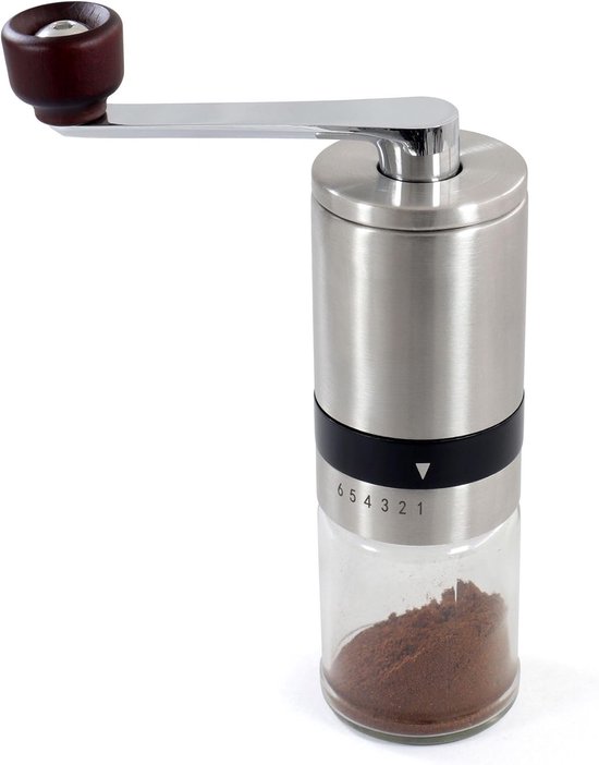 Manuelle Kaffeemühle, Tragbare Handkurbel-kaffeemühle Mit Einstellbaren Mahlgraden, Keramikkern Für Zuhause, Reisen Und Büro
