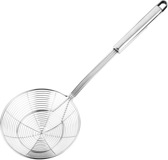 Sieblöffel Aus Edelstahl – 13,7 Cm – Silber