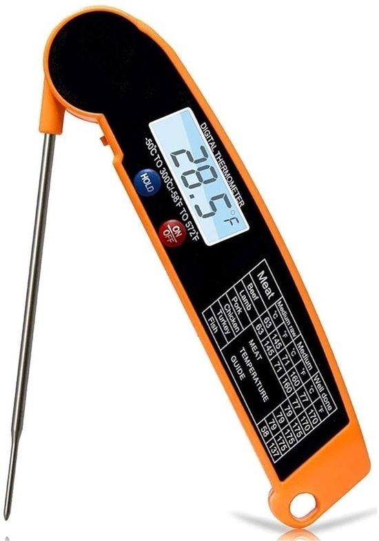 Fleischthermometer Lebensmittelthermometer Kalibriertes Zuckerthermometer Digitales Küchenthermometer Mit Direktanzeige Geeignet Zum Grillen Im