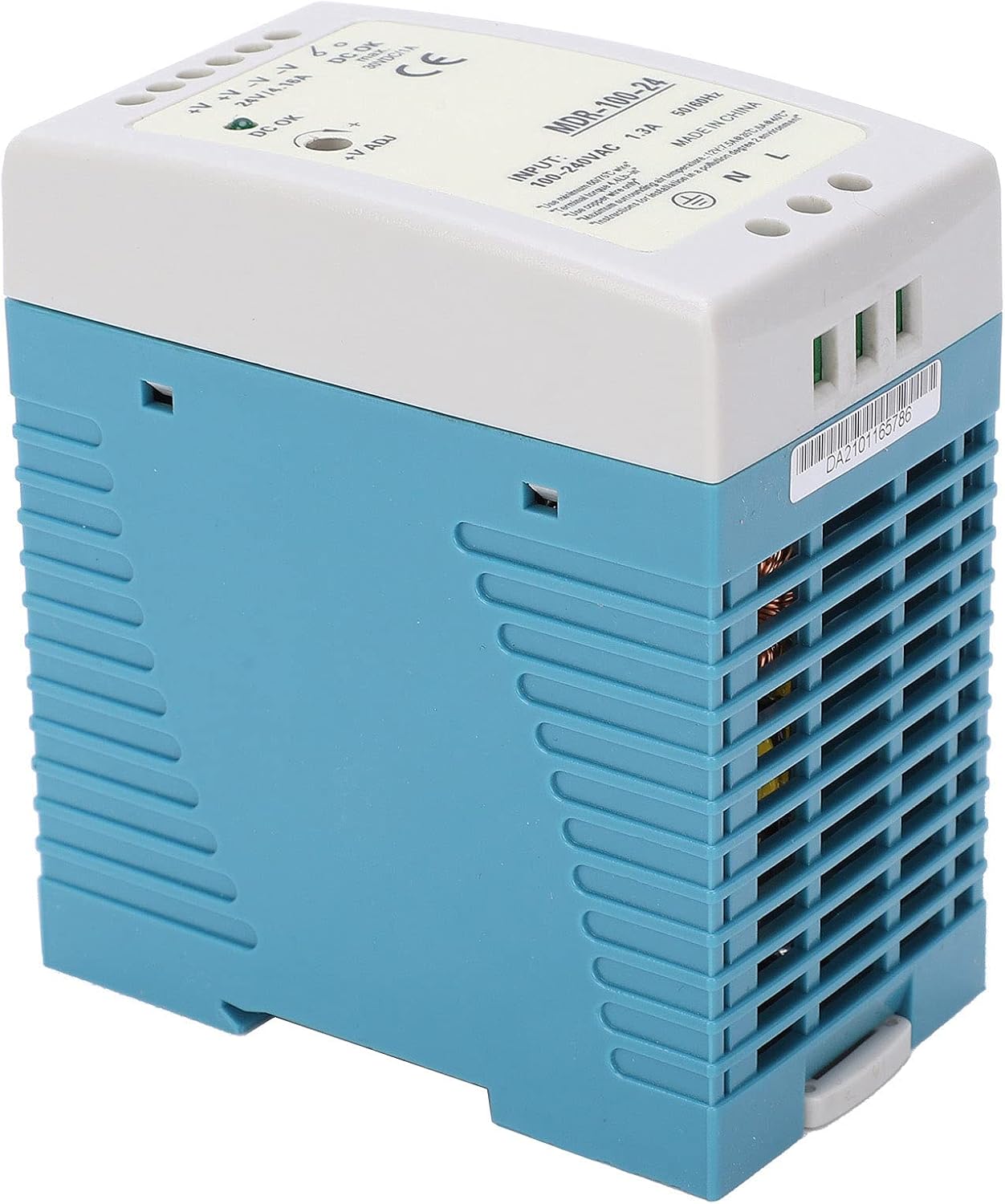 Din-schienen-schaltnetzteil, Abs-gehäuse, 100 W, 24 V, Ideal Für Den Einsatz Im Haushalt Und In Der Industrie