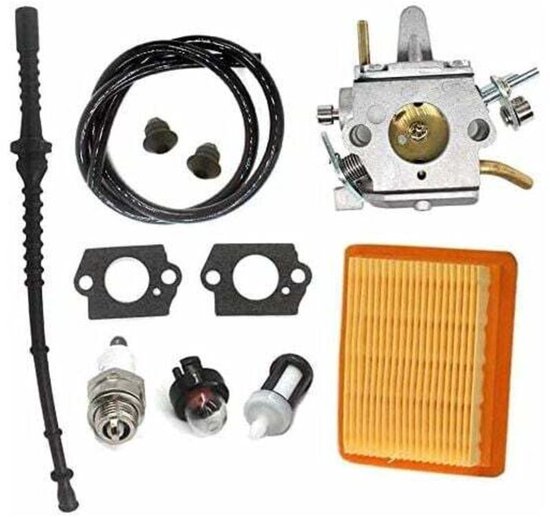 Vergaser. Passend Für Luftfilter Und Kraftstoffleitung. Für Stihl Freischneider Fs400, Fs450, Fs480, Sp400 Und Sp450. Auch Passend Für Zama Model