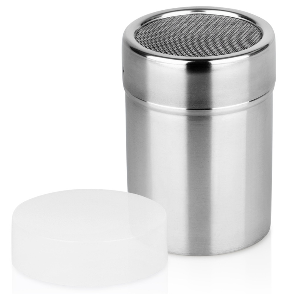 Stahlbehälter Mit Sieb Für Puderzucker Und Zimt, 300 Ml