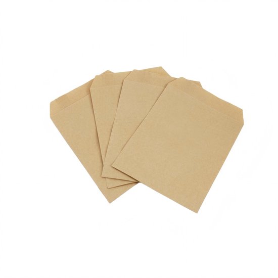 Papiertüten 100er Packung 18 X 13 X 2,5 Cm Kleine Braune Papiertüten Verpackungstüten Geschenktüten Minitüten Zur Aufbewahrung Von Snacks, Haarsp