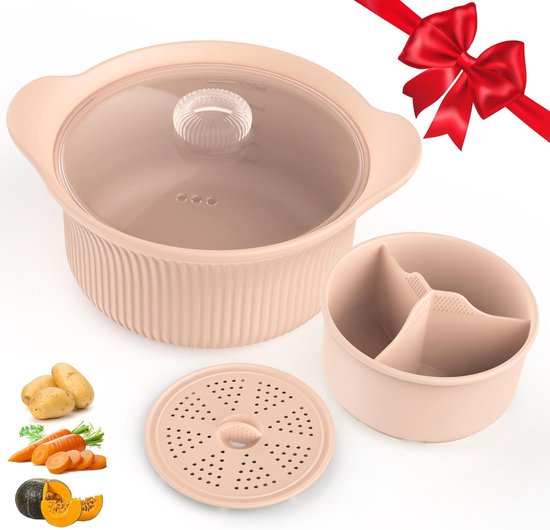 Ramen Schüssel 1000 Ml, Mikrowellengeeignet Instant Nudelschüssel Mit Stäbchen Und Griffen Schnellzubereitung Von Ramen, Spülmaschinenfest Für Wo