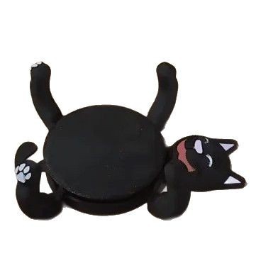 3d-gedruckter Katzenuntersetzer – Neuer Und Niedlicher Katzenbecherhalter – Lustiger Und Kreativer Untersetzer – Schreibtisch-schutz Für Kaffee Und Tee (weiß)