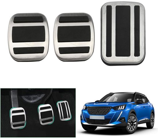 Pedalabdeckungen Für Peugeot 208 (baujahr 2008) Gas Und Bremspedal Schaltgetriebe