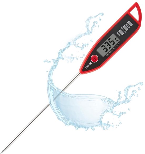 Digitales Fleischthermometer Sofort-messthermometer Großes Lcd-display Geeignet Für Backofen Grill Und Räucherofen Praktisches Werkzeug Zur Von