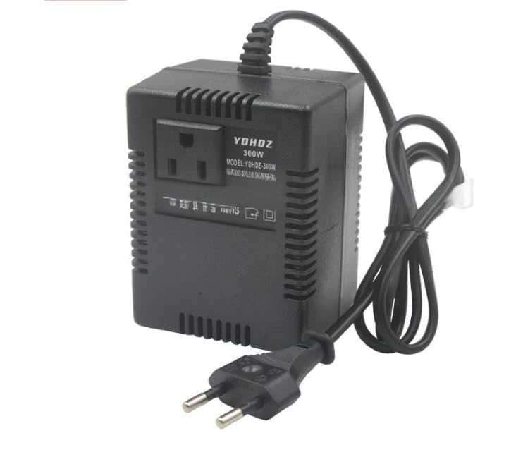 Spannungswandler Transformator 220v Auf 110v, 300w Schritt Runter Stromkonverter Mit Eu Stecker, Reisestromadapter Spannungswandler Für Tablet-computer, Handys, Rasierer, Elektrische Zahnbürsten