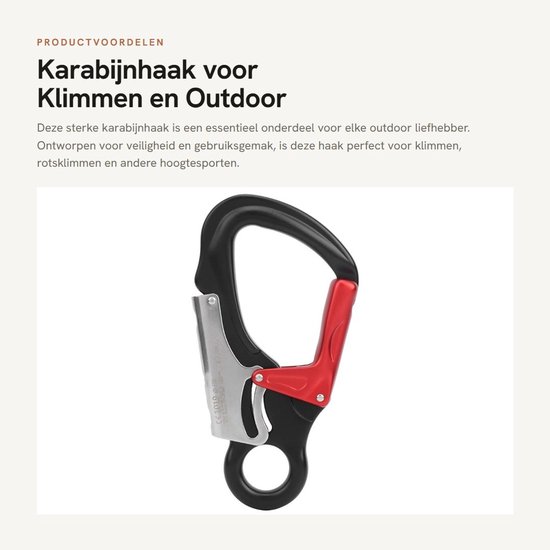 Karabiner 35 Kn Sicherheitsverschluss Outdoor Kletterknopfring Passend Für