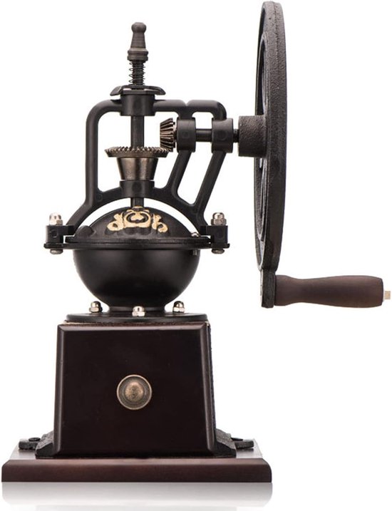 Retro-handkaffeemühle, Klassische Walzenmühle Aus Gusseisen Für Kaffeebohnen