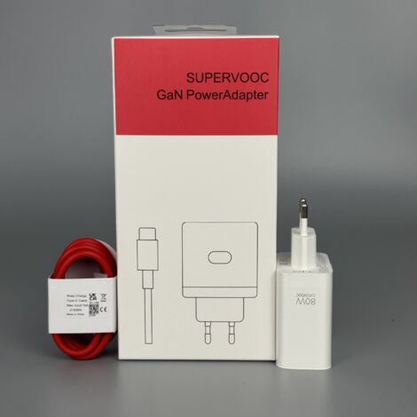 Kompatibel Mit Oppo Und Oneplus 80w Schnellladegerät, Europäischer Standard-schnellladeadapter, Originalset + 1 M Datenkabel.
