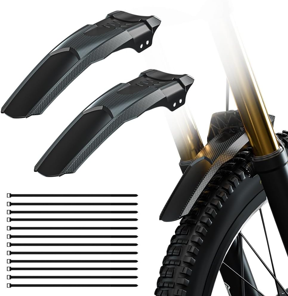 Fahrradschutzblech, 24-29 Zoll, Abnehmbares Design – Bohrfreie Montage – Universelle Kompatibilität Für Alle Fahrräder (mountainbike, Rennrad Und Citybike)