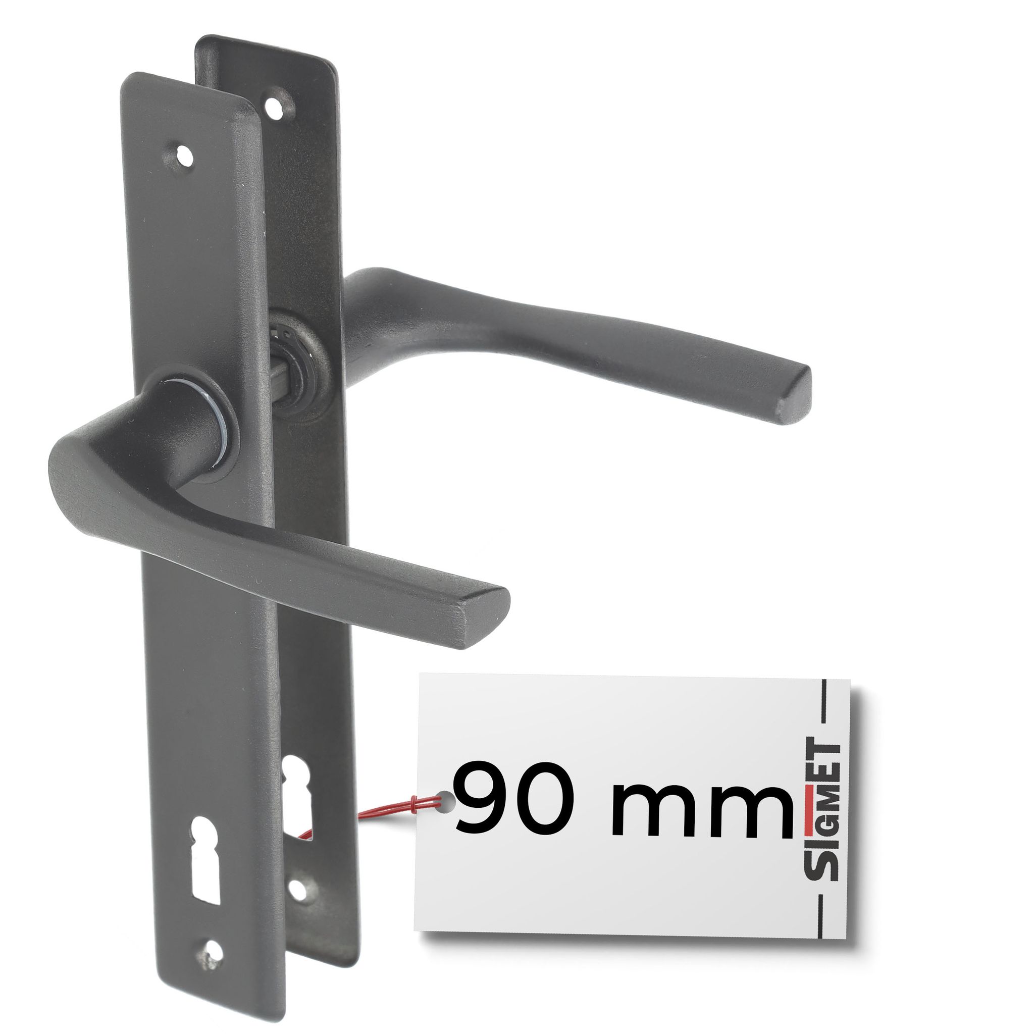 Torgriff Lange Platte Nati 90 Mm Graphit Key
