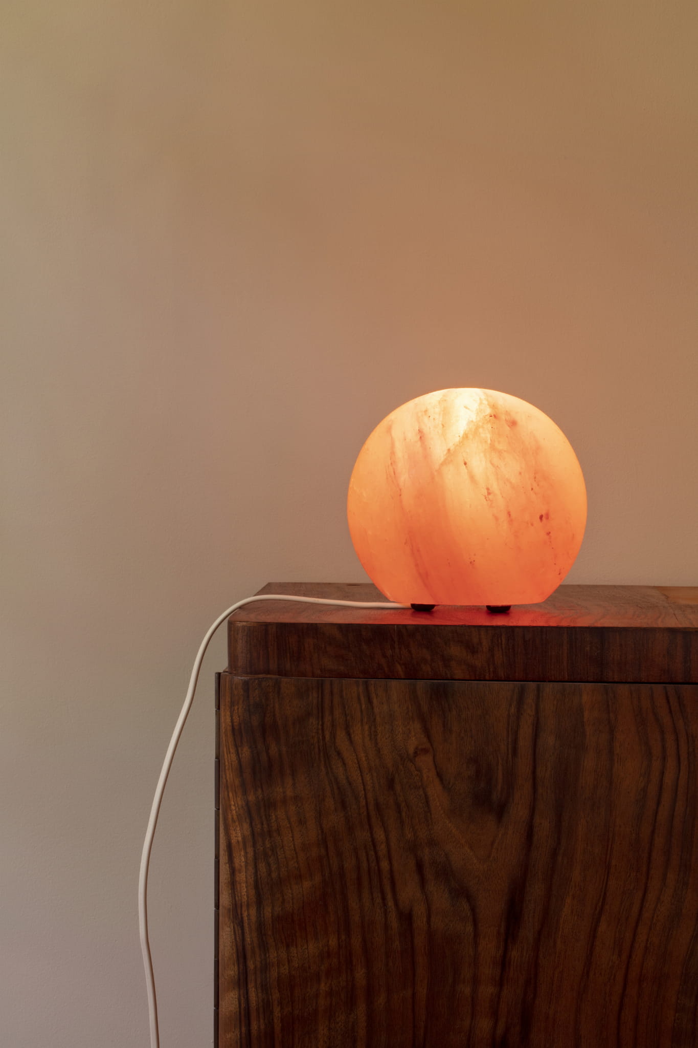 Salzkristalllampe – Kugel Ohne Sockel
