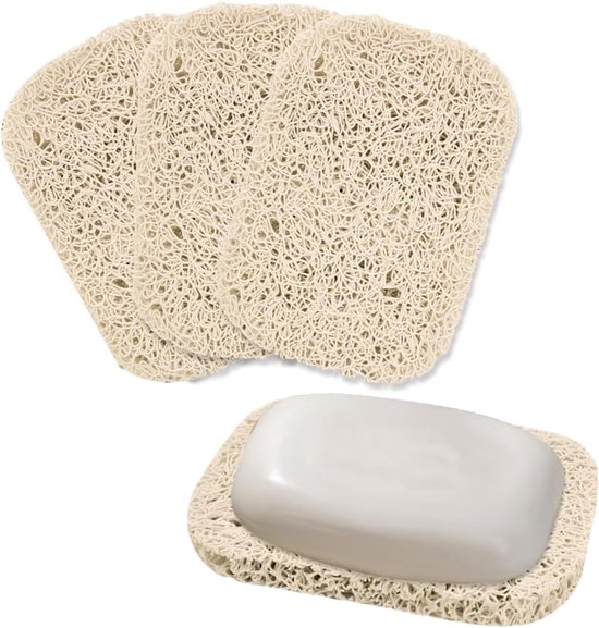 4 Seifenschalen, Rutschfeste Und Langlebige Seifenhalter Mit Spulenförmigem, Automatischem Ablauf Zur Aufbewahrung Von Seife (beige)